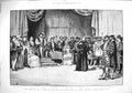 Old Antique Print 1883 Luther Diet Worms Scene Historical Drama Saxony 19th
