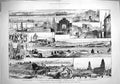 Old Antique Print 1883 Calias Canal France Harbour Fish Market Richelieu 19th