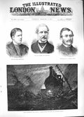 Old Antique Print 1884 Railway Train Gale Earl Grosvenor Hertford Willis 19th