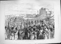 Antique Old Print *3327 1884 War Soudan Holy Sheikh Syud Osman Maghrani Pasha