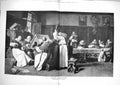 Original Old Antique Print 1884 Easter Recreations Monks Music Grutzner 19th