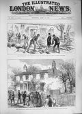 Old Antique Print 1884 Dynamite Plot Police Bombs Kyett Birmingham Egan 19th
