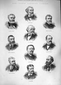 Original Old Antique Print 1884 French Artists Dupre Francais Breton Bernier