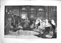 Antique Old Print 1884 Scene Consulting Oracle Ladies Fine Art Waterhouse 19th