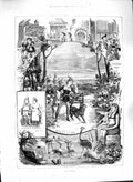 Old Antique Print 1885 Pantomimes Drury Lane Standard Nicholls Campbell 19th