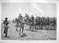Original Old Antique Print 1885 Nile Expedition Column Troops Desert Si 19th