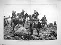 Original Old Antique Print 1885 Nile Expedition Desert Advanced Guard Si 19th