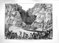 Original Old Antique Print 1885 Khartoum Expedition Desert March Wells Gakdul
