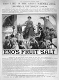Original Old Antique Print 1885 Advertisement Eno'S Fruit Salt Hatcham London