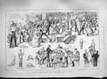 Old Antique Print 1885 War Soudan Making Clothing Pimlico Souakim Troops 19th