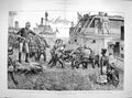 Original Old Antique Print 1885 War Soudan Khartoum Charles Wilson Susse 19th