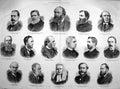 Old Antique Print 1885 Ministry Salisbury Giffard Gibson Cranbrook Smith 19th