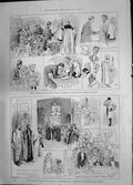 Old 1885 Prince Albert Victor Edward Wales Fishmongers Hall Guildhall Victorian
