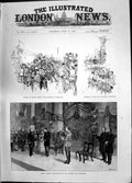 Old 1885 Prince Albert Victor Edward Cutler'S Hall Sheffield Corn Exc Victorian