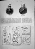 Old 1885 Sutton Genesta Roberts Wesleyan Inventions Exhibition China Victorian