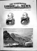 Old 1885 Viscount Halifax Lord Houghton Plate-Laying Bolan Pass Railw Victorian