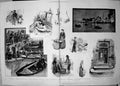 Old 1885 Trip Norway Hardanger Fisherwoman Bergen Fishing Perambulato 19th