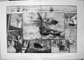 Old Print 1885 Pilotage English Channel Steamer Ship Dungeness Staniland 19th