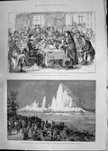 Old 1885 Ireland Boycotters Court Grane Killenny Hell Gate Rocks York Victorian