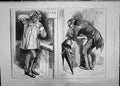 Original Old Antique Print 1885 Humours Electioneering Voters Parliament 19th