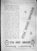 Antique Old Print Ref.141 1886 Advertisement Beechams Cough Pills Medicine
