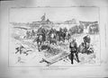 Original Old Antique Print 1886 Soudan Battle Ginnis Stephenson Siers War 19th