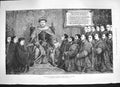 Old Antique Print 1886 King Henry Viii Charter College Surgeons Holbein 19th