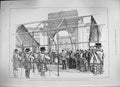 Antique Print *3371 1886 Queen Colonial Indian Exhibition Procession Palace
