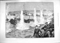 Antique Print *3369 1886 Torpedo Practice Portsmouth Gun-Cotton Mines Whale
