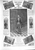 Antique Old Print Ref.147 1887 Advertisement Chancery Lane Safe Deposit Rooms