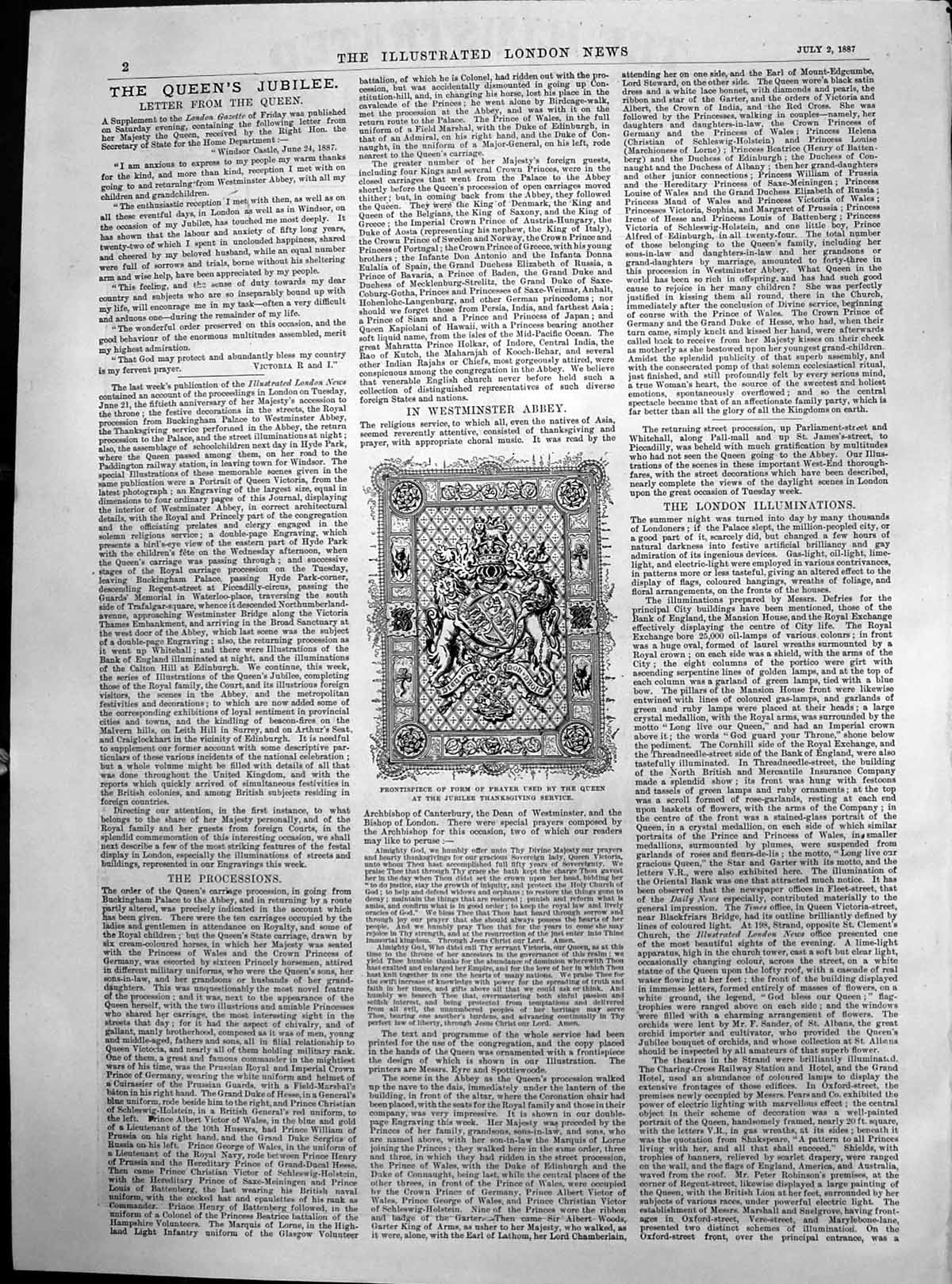 Antique Old Print Queen God Bless Her C E Marshall Man Glass Hand Toast 1887