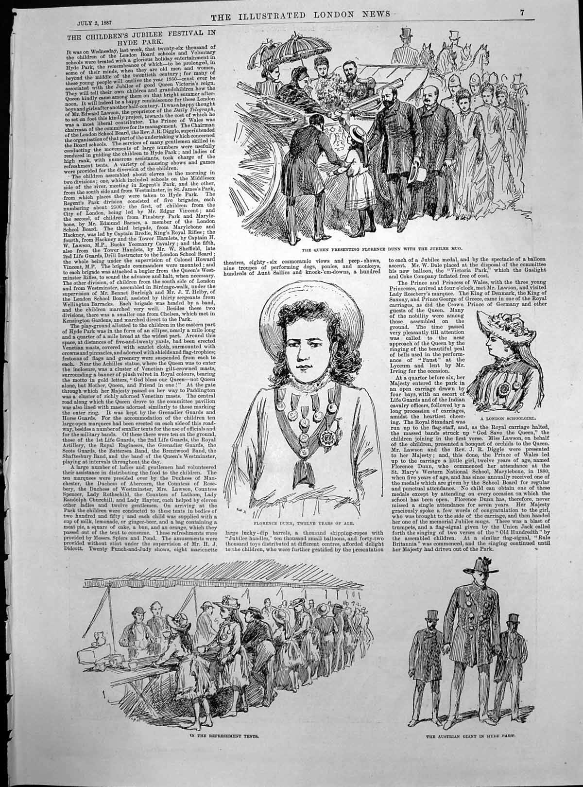 Old Queens Jubilee Ball Guildhall Childrens Festival Florence Dunn 18 19th