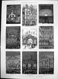 Old Queens Jubilee Festival June 21 Illuminations Oriental Bank 1887