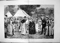Antique Print Queens Jubilee Garden Party Bubkingham Palace June 29Th 1887 0