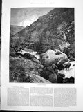 Old Moorland Stream G Montbard Hills Native Land Peace Solitude 1887 Victorian