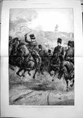 Old Jubilee Review Aldershot Royal Horse Artillery Take Position 1887 19th