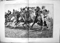 Old Antique Print British Mission Morocco Powder Play Dukala Tribe 1887 19th