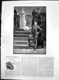Antique Print Miser Farebrother Jeremiah Struck Attitude Waited Phoebe 1887