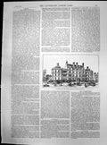 Old Disputes Fishermen Plymouth Mr Chamberlain Belfast Ulster Hall 18 Victorian