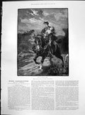 Old Miser Farebrother Dark Clouds Gathering Galloped Night London1887 Victorian