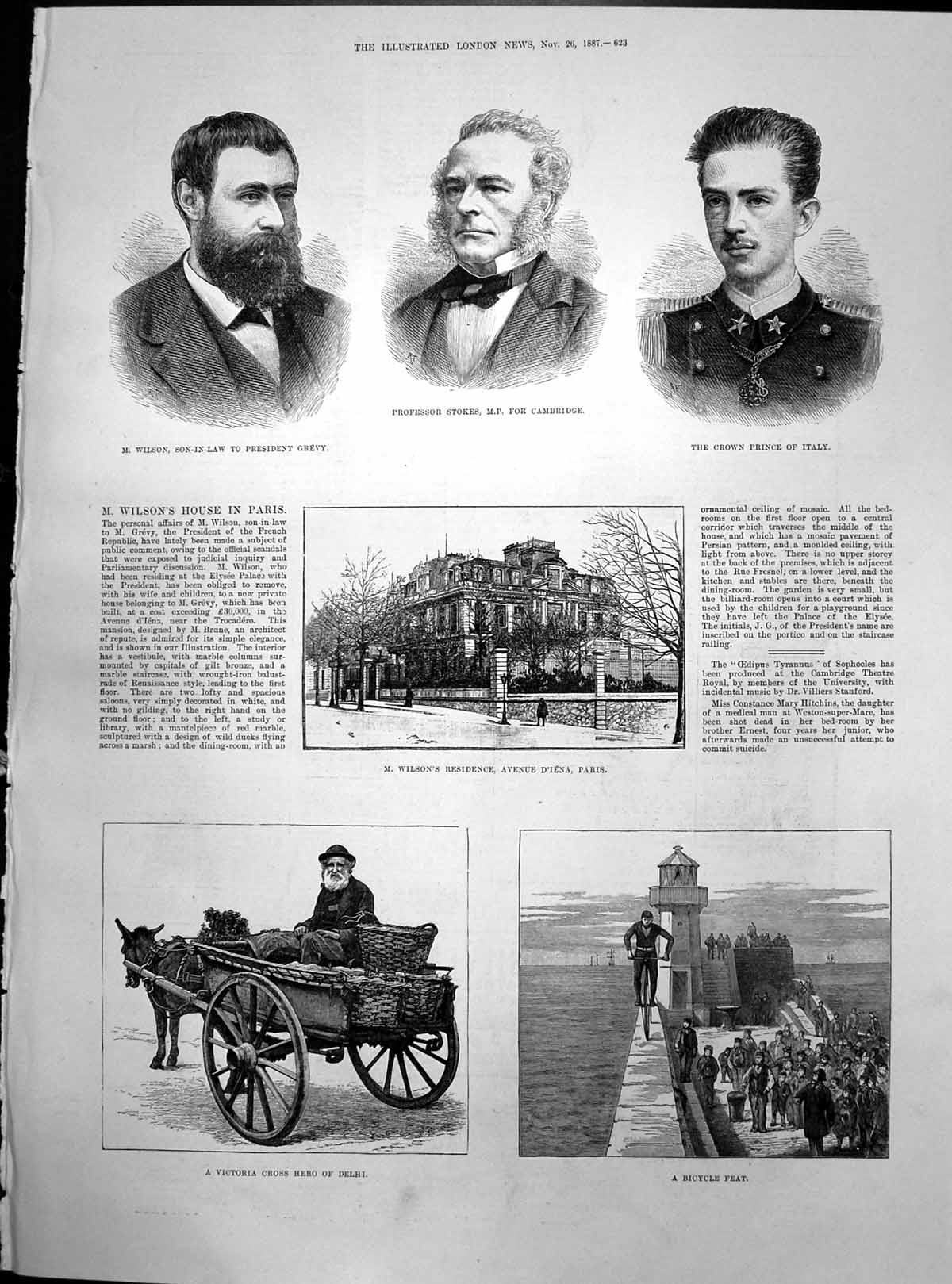Old M Wilson Son In Law President Grey Residence Paris Hero Delhi 188 Victorian