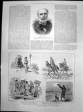 Antique Print Jules Grevy French Roumanian Guards Prevent Arms Russia 1887 19th