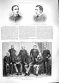 Old Antique Print 1888 Washington Fishery Bayard Putnam Sackville Darling 19th