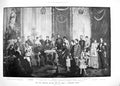 Original Old Antique Print 1888 Emperor William Princess Baden Princess Sophia
