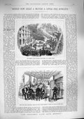 Old Antique Print 1888 Chancery Lane Safe Deposit Riots Bucharest Nikita 19th