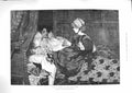 Original Old Antique Print 1888 Always Welcome Alma Tadema Sick Bed Lady Girl