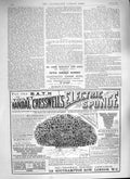 Original Old Antique Print 1888 Advertisement Randal Cresswells Electric Sponge