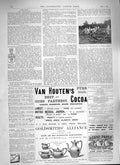 Original Old Antique Print 1888 Entrenching Camp Woking Van Houten Cocoa Coffee