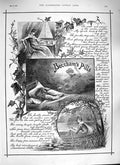 Original Old Antique Print 1888 Advertisement Beechams Pill Medicine River Boat