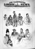 Original Old Antique Print 1888 Parnell Inquiry Court Fenian Galway Mountmorres